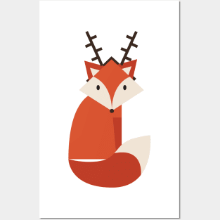 Festive Fox Posters and Art